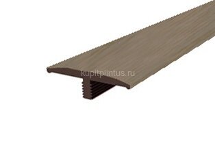 Заказать Гибкий профиль ПВХ Т-Флекс 212 Дуб дымчатый 6 м 
