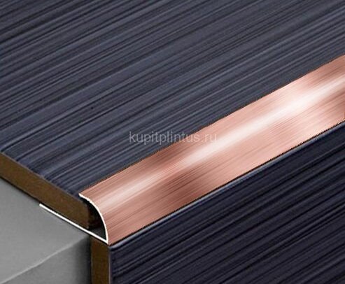 Заказать Алюминиевый профиль С-образный (раскладка) ПО-10 Розовый глянец браш 2,7 м Заказать Алюминиевый профиль С-образный (раскладка) ПО-10 Розовый глянец браш 2,7 м