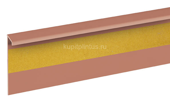 Заказать Плинтус ребристый для ковролина Cezar Dwo цвет 137 коралловый 2,5 м Заказать Плинтус ребристый для ковролина Cezar Dwo цвет 137 коралловый 2,5 м