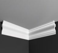 Угол внутренний к плинтусу Де-Багет П 21 65/26 (12*4) белый Угол внутренний к плинтусу Де-Багет П 21 65/26 (12*4) белый