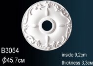 Потолочная розетка Перфект B3054 458 мм