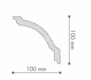 Заказать Потолочный плинтус (карниз) NMC LX-135 2 м Заказать Потолочный плинтус (карниз) NMC LX-135 2 м