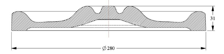 Заказать Потолочная розетка Orac Decor Purotouch R13 диаметром 28 см 