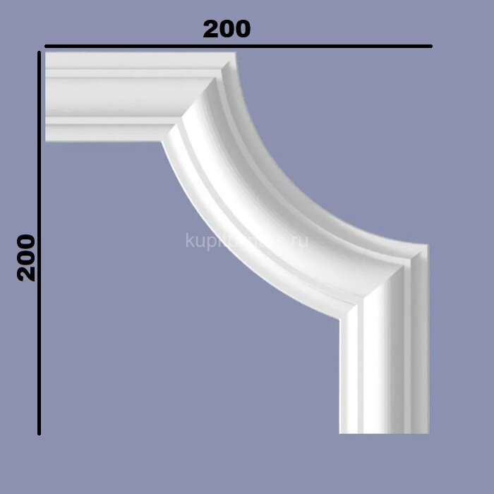 Заказать Угловой элемент NMC WL1-C2 200х200 Wallstyl комплект 4шт 