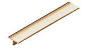 Профиль T-образный плоский латунный 25 мм NEEXY PVL38-01 P полированный 2.7м Профиль T-образный плоский латунный 25 мм NEEXY PVL38-01 P полированный 2.7м