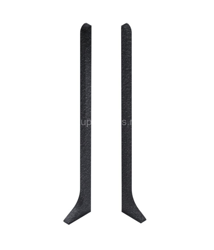 Заказать Комплект заглушек (левая правая) к плинтусу 100 мм NEEXY AKBD100-LE-RE-SBL муар черный 