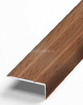 Заказать Порог угловой из алюминия Д1 Л Темный бук (ламинированный) 2,7 м Заказать Порог угловой из алюминия Д1 Л Темный бук (ламинированный) 2,7 м
