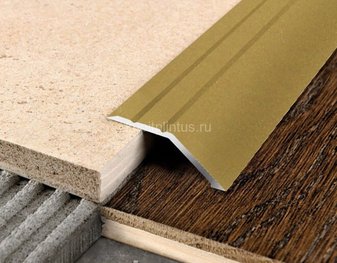 Заказать Разноуровневый порог С2 КР Золото 2,7 м 