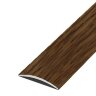 Заказать Порог одноуровневый из алюминия ламинированный А30 Л Темный дуб 2,7 м 