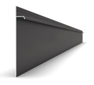 Алюминиевый плинтус для пола 100х14 мм Мега-Трейд 9145 черный 3 м Алюминиевый плинтус для пола 100х14 мм Мега-Трейд 9145 черный 3 м