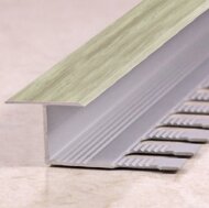 Алюминиевый профиль Т-образный 16 мм Т-16 КД Клен северный 2,7 м