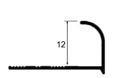 Заказать Профиль для плитки С-образный внешний из алюминия 12 мм PV24-07 Бронза блестящая 2,7 м Заказать Профиль для плитки С-образный внешний из алюминия 12 мм PV24-07 Бронза блестящая 2,7 м