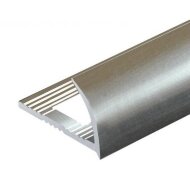 Алюминиевая раскладка для плитки наружний угол ПО-12 шлифованный 2,7 м Алюминиевая раскладка для плитки наружний угол ПО-12 шлифованный 2,7 м