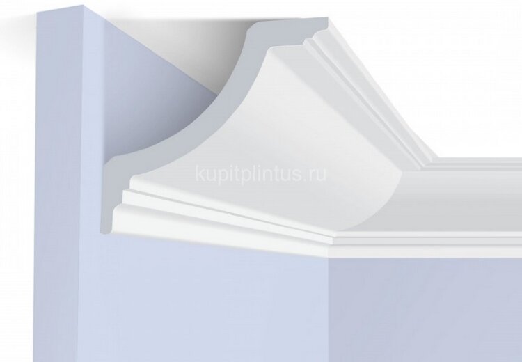 Заказать Потолочный плинтус 100х100 мм Hiwood A141 белый 2м Заказать Потолочный плинтус 100х100 мм Hiwood A141 белый 2м
