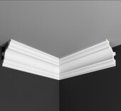 Угол внутренний к плинтусу Де-Багет П 22 50/50 (14*4) белый