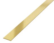 Стальная полоса 60 мм FB 60 GS золото сатинированное 3м Стальная полоса 60 мм FB 60 GS золото сатинированное 3м