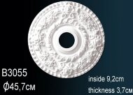 Потолочная розетка Перфект B3055 455 мм