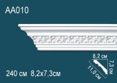 Потолочный плинтус с орнаментом Перфект AA010 73х110х82 мм 2,4 м Потолочный плинтус с орнаментом Перфект AA010 73х110х82 мм 2,4 м