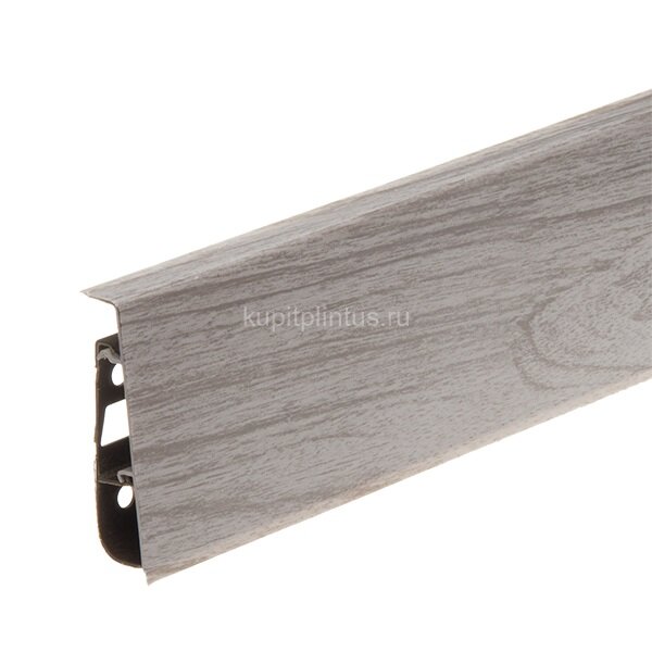 Заказать Напольный плинтус Cezar Hi-Line Prestige 75 мм цвет 078 под дерево 2,5 м 