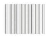 Декоративная панель 3D HiWood HL201 NP GRAND белый 240х18.5 мм 2.7м