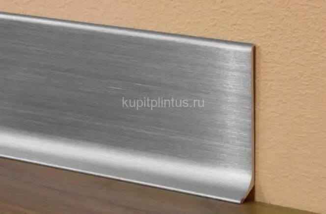 Заказать Алюминиевый напольный плинтус 80х10 мм ПЛ-80-00 без покрытия 3 м Заказать Алюминиевый напольный плинтус 80х10 мм ПЛ-80-00 без покрытия 3 м