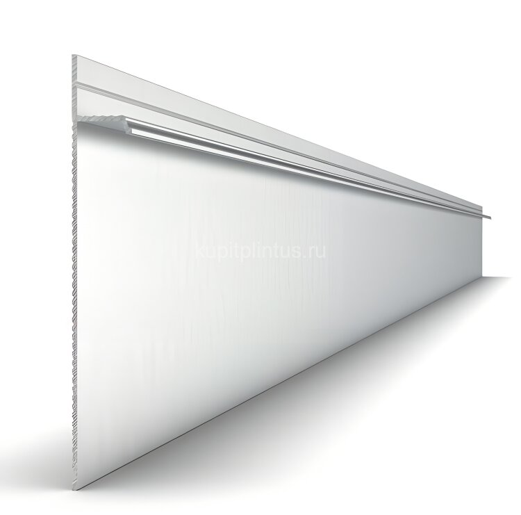 Заказать Алюминиевый плинтус для пола 100х14 мм Мега-Трейд 9145 без покрытия 3 м Заказать Алюминиевый плинтус для пола 100х14 мм Мега-Трейд 9145 без покрытия 3 м