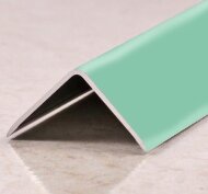 Алюминиевый уголок 30х30 мм PV65-33 бирюзовый Ral 6027 2,7 м Алюминиевый уголок 30х30 мм PV65-33 бирюзовый Ral 6027 2,7 м