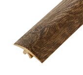 Порог гибкий ПВХ Т-образный Cezar Flex Line 108 Дуб замковый 6 м