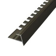 Профиль F-образный гибкий из алюминия ПФ-11 бронза глянцевая 2,7 м Профиль F-образный гибкий из алюминия ПФ-11 бронза глянцевая 2,7 м