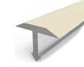 Профиль Т-образный гибкий 15 мм MP11 из ламинированного алюминия 32 Дуб белый 2,7 м