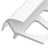 Заказать Алюминиевый профиль для плитки внешний ПО-12х12 Белый муар 2,7 м Заказать Алюминиевый профиль для плитки внешний ПО-12х12 Белый муар 2,7 м