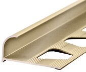 Алюминиевый профиль С-образный (раскладка) ПО-10 Слоновая кость 2,7 м Алюминиевый профиль С-образный (раскладка) ПО-10 Слоновая кость 2,7 м