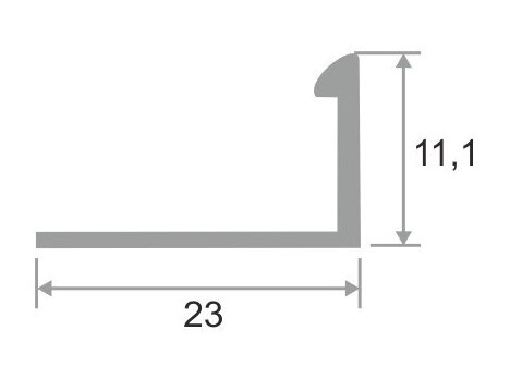 Заказать Профиль L-образный 10 мм ЛПО-Г10 латунный старая бронза 2,7 м Заказать Профиль L-образный 10 мм ЛПО-Г10 латунный старая бронза 2,7 м