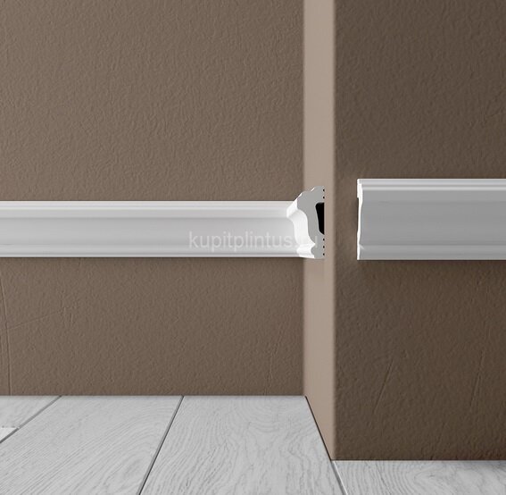 Заказать Молдинг 40х15 мм Де-Багет XPS POLYMER М 40 белый 2 м Заказать Молдинг 40х15 мм Де-Багет XPS POLYMER М 40 белый 2 м