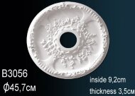 Потолочная розетка Перфект B3056 455 мм Потолочная розетка Перфект B3056 455 мм