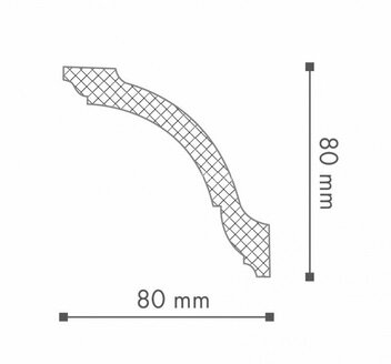 Заказать Потолочный плинтус (карниз) NMC LX-115 2 м 