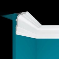 Потолочный плинтус Перфект Плюс P102 белый ударопрочный полимер 100х62х2000 мм Потолочный плинтус Перфект Плюс P102 белый ударопрочный полимер 100х62х2000 мм