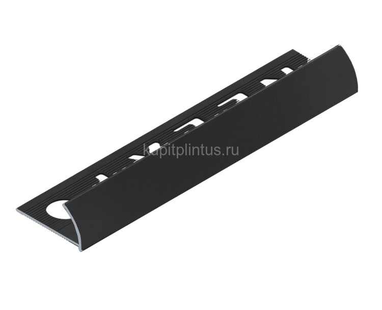 Заказать С-профиль для плитки внешний 10 мм NEEXY PV17-18 MBL черный матовый 2.7 м 