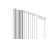 Финишный молдинг для стеновой панели HiWood LF201A NP белый 46.5х11 мм 2.7м