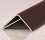 Алюминиевый уголок 30х30 мм PV65-38 темно-коричневый Ral 8017 2,7 м