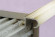 Заказать Алюминиевый профиль для ступеней овальный (ZET OWAL) с рифлением 10 мм PV49-16 титан матовый 2,7 м 