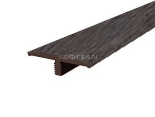 Заказать Гибкий профиль ПВХ Т-Флекс 211 Дуб бордо 3 м 