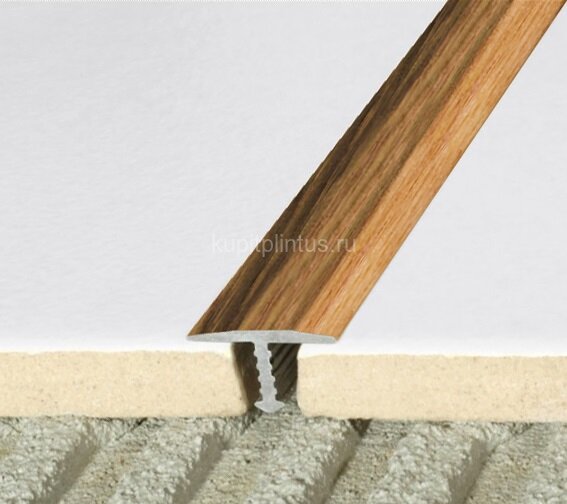 Заказать Профиль Т-образный алюминий 18 мм Effector A55 0906 Дуб Коньячный 2,5 м 