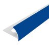 Внешний профиль ПВХ для плитки 8 мм Cezar 116 Светло-синий 2,5 м