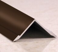 Алюминиевый уголок 21х21 мм ПВ21х21 внутренний бронза люкс 2,7 м Алюминиевый уголок 21х21 мм ПВ21х21 внутренний бронза люкс 2,7 м