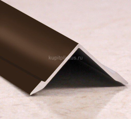 Заказать Алюминиевый уголок 21х21 мм ПВ21х21 внутренний бронза люкс 2,7 м 