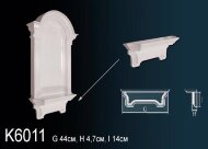 Декоративная ниша Перфект K6011 140х440х47 мм Декоративная ниша Перфект K6011 140х440х47 мм