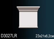 Обрамление дверей Перфект D3027L 210х230 мм Обрамление дверей Перфект D3027L 210х230 мм