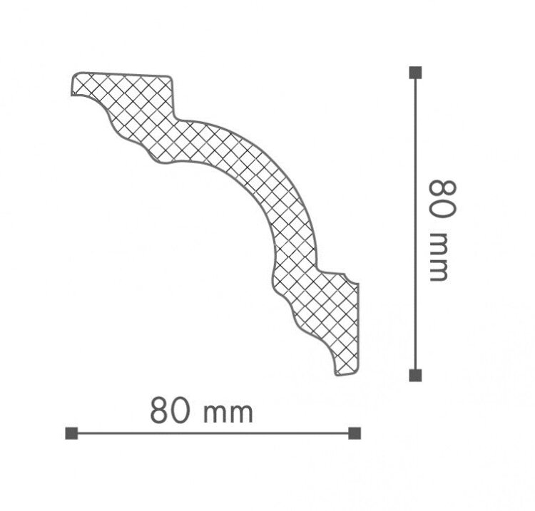 Заказать Потолочный плинтус (карниз) NMC LX-110R 2 м Заказать Потолочный плинтус (карниз) NMC LX-110R 2 м