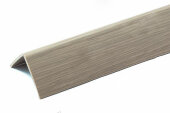 Уголок декоративный ПВХ Cezar 15х15 цвет 125 Светлый орех 2,75 м Уголок декоративный ПВХ Cezar 15х15 цвет 125 Светлый орех 2,75 м